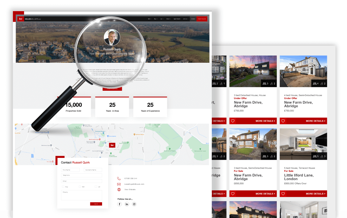 Agent page